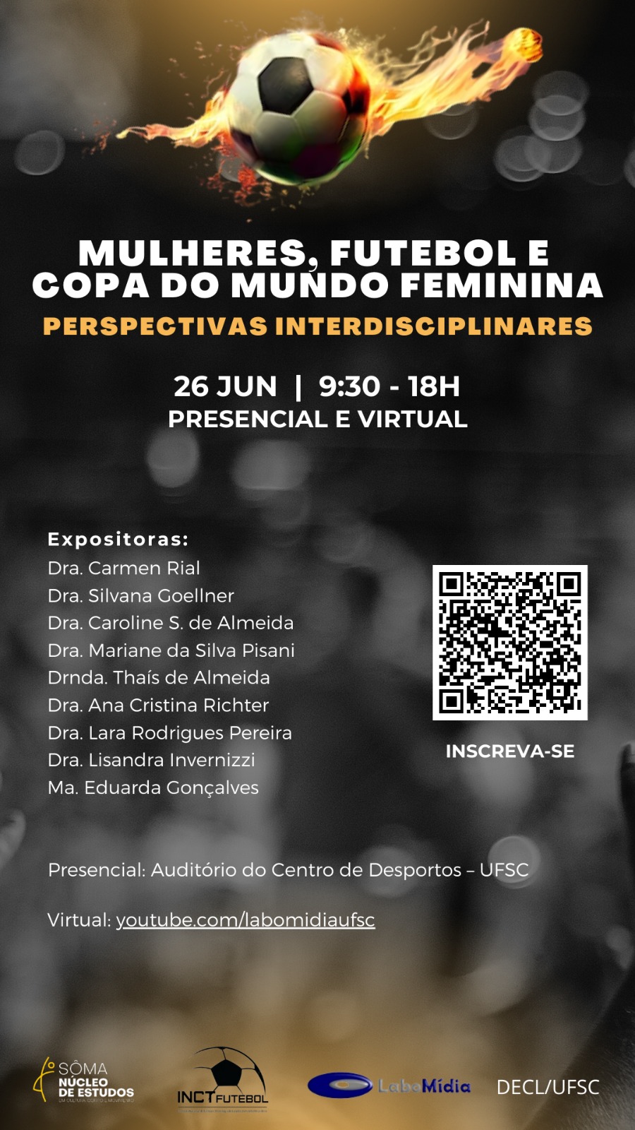 Jogos da Copa do Mundo Feminina hoje, segunda-feira, 24; onde